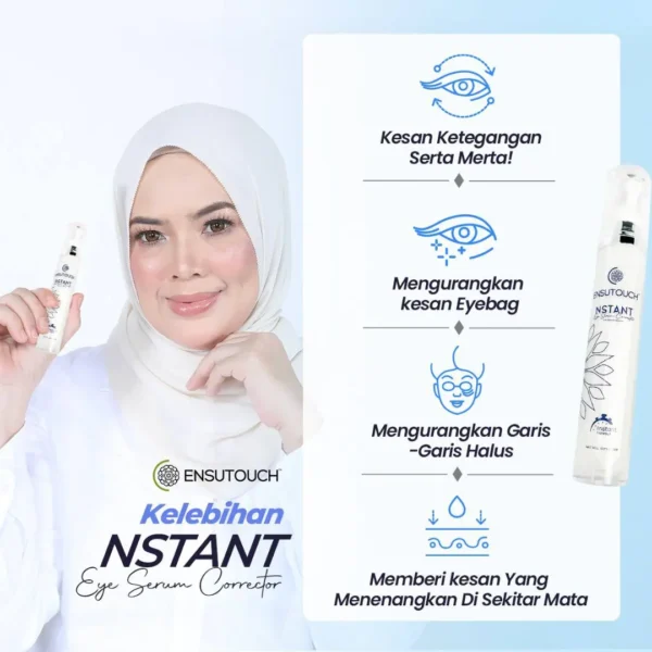 Ensutouch Nstant Eye Serum Corrector Kelebihan