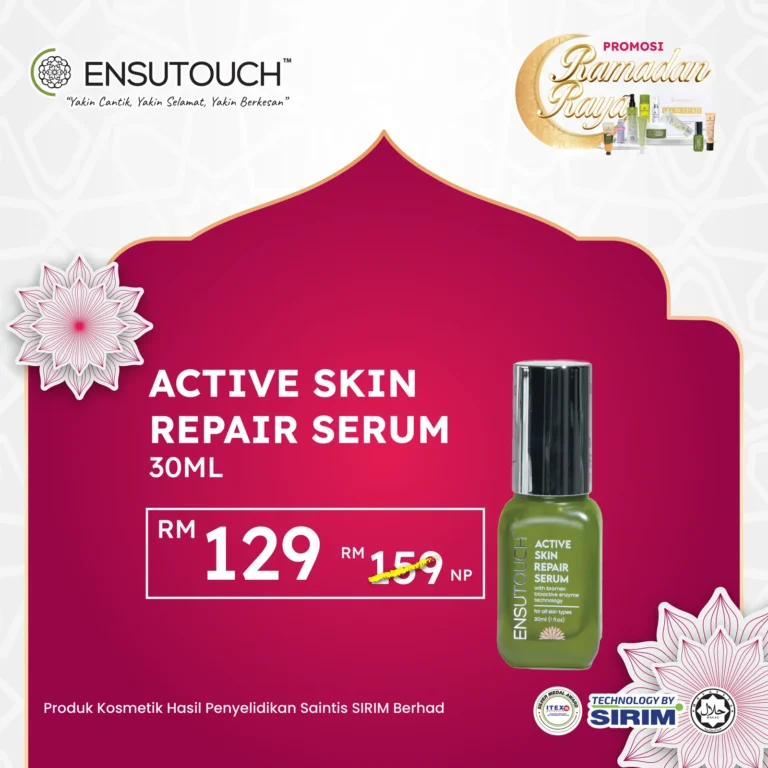 Ensutouch Active Repair Serum Promo Ramadan Raya