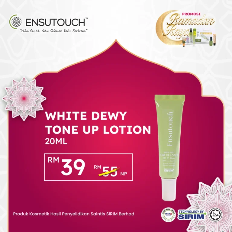 Ensutouch Tone Up Lotion Promo Ramadan Raya
